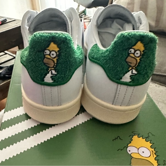 adidas Other - ADIDAS ORIGINALS STAN SMITH HOMER SIMPSON 9.5W/8M